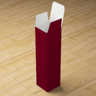 Burgundy Wine Box