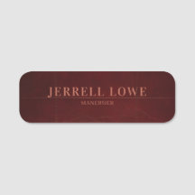 Burgundy Wine Color Vintage Leather Professional