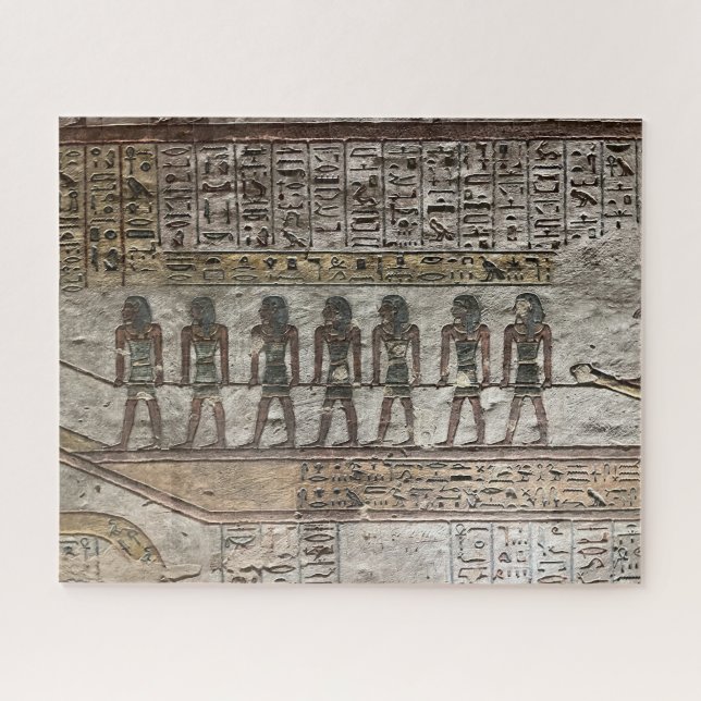 Burial Chamber Art Egypt Jigsaw Puzzle (Horizontal)