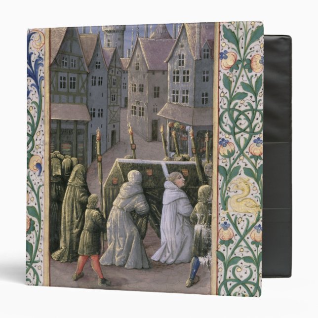 Burial procession binder (Front/Inside)