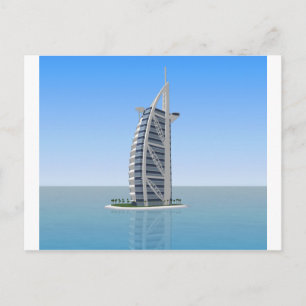 Burj Al Arab Hotel Dubai: 3D Model: Postcard