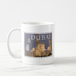 Burj al Arab Mosque in Evening Dubai Coffee Mug