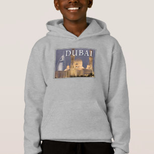 Burj al Arab Mosque in Evening Dubai Hoodie