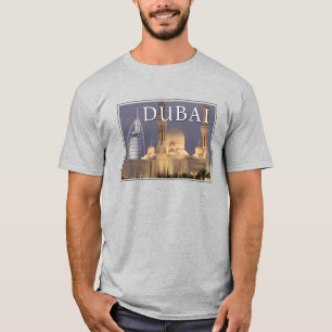 Burj al Arab   Mosque in Evening Dubai T-Shirt