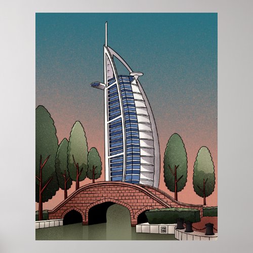 Burj Al Arab Poster