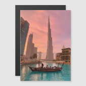 Burj Khalifa Boat Lake Cityscape        (Front/Back)