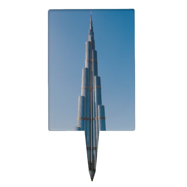 Burj Khalifa,Dubai Cake Topper (Front)
