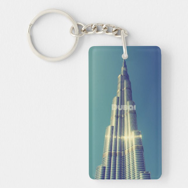 Burj Khalifa, Dubai Keychain (Front)