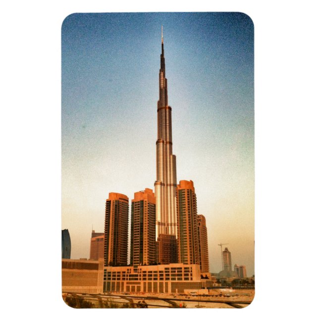 Burj Khalifa Dubai Magnet (Vertical)