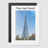 Burj Khalifa, Dubai painting (Front/Back)