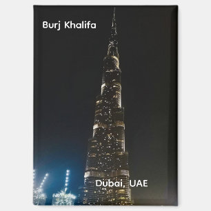 Burj Khalifa Dubai UAE Magnet
