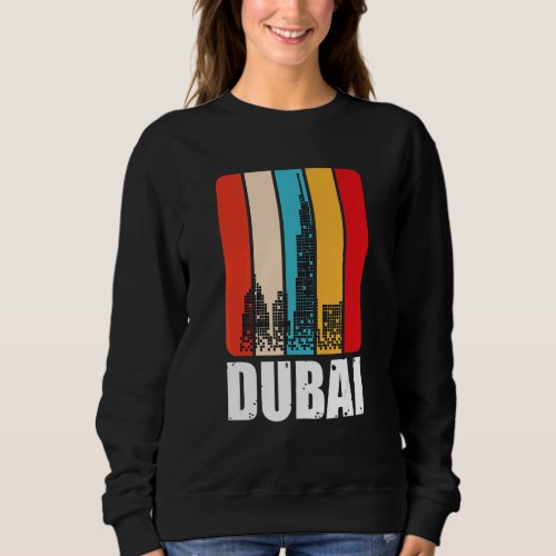 Burj Khalifa From Dubai In United Arab Emirates Sweatshirt