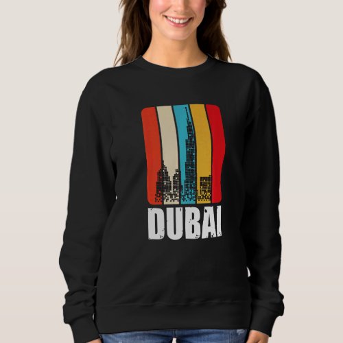 Burj Khalifa From Dubai In United Arab Emirates Sweatshirt