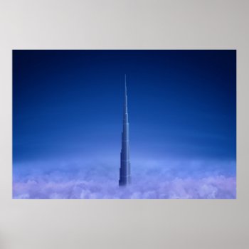 Burj Khalifa Poster by vladstudio at Zazzle