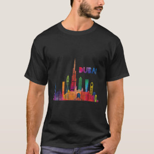 Burj Khalifa Skyscraper Royalty Dubai Uae T-Shirt
