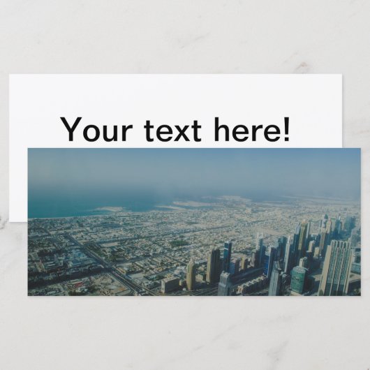 Burj Khalifa view, Dubai (Front/Back)