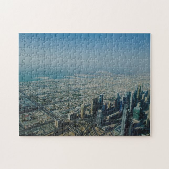 Burj Khalifa view, Dubai Jigsaw Puzzle (Horizontal)