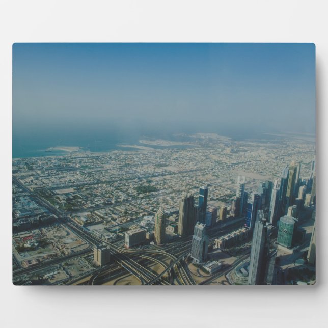 Burj Khalifa view, Dubai Plaque (Front)