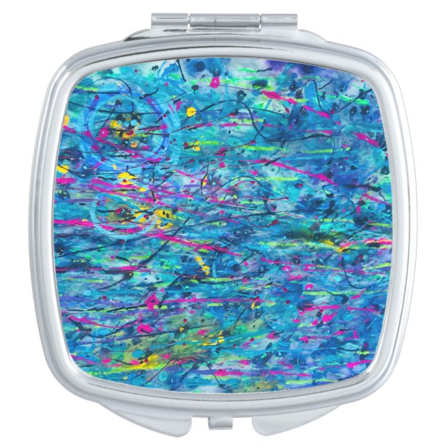 Burkay AquaFlow ArtCompact Mirror (Front)