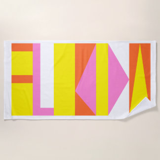 BurkayCouture "Florida" Quality Beach Towel