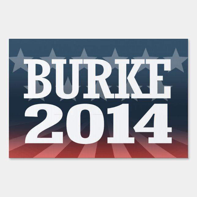 BURKE 2014 YARD SIGN (Front)