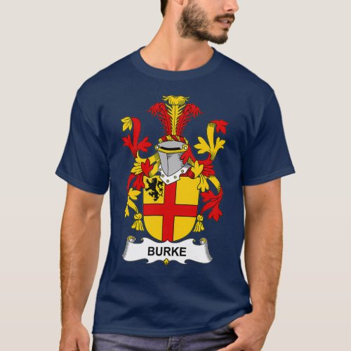Burke Coat of Arms  Family Crest T_Shirt