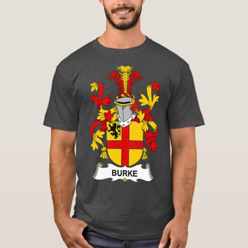 Burke Coat of Arms  Family Crest T_Shirt