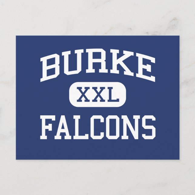 Burke Falcons Middle Pico Rivera California Postcard (Front)