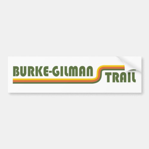 Burke_Gilman Trail Bumper Sticker