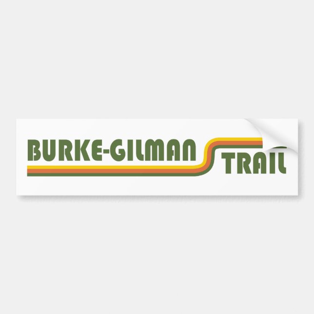 Burke-Gilman Trail Bumper Sticker (Front)