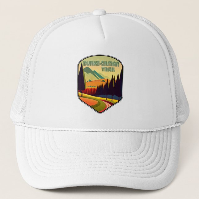 Burke-Gilman Trail Colors Trucker Hat (Front)