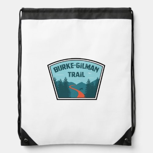 Burke_Gilman Trail Drawstring Bag