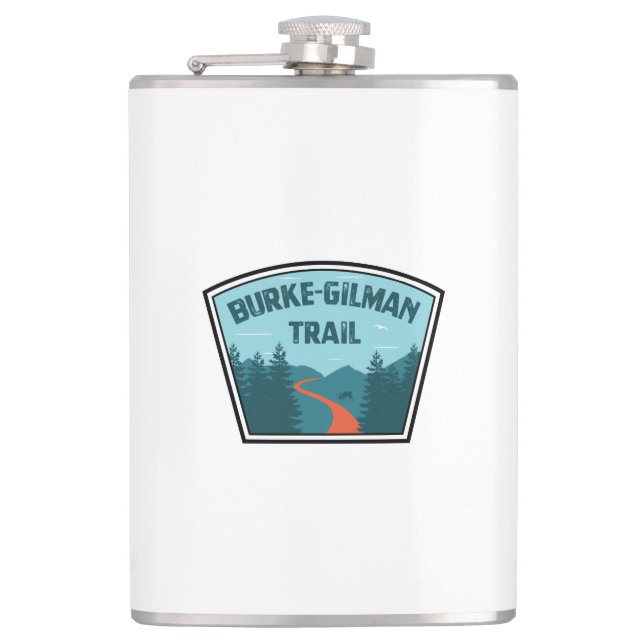 Burke-Gilman Trail Flask (Front)