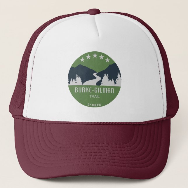 Burke-Gilman Trail Trucker Hat (Front)