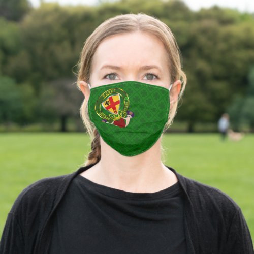 Burke Irish Shield wCladdagh Adult Cloth Face Mask