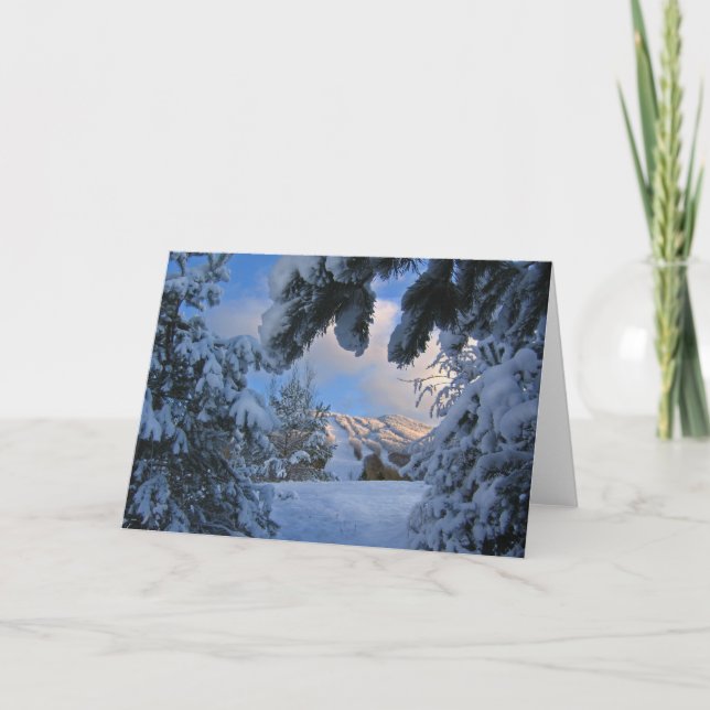 Burke Mountain Card (Front)