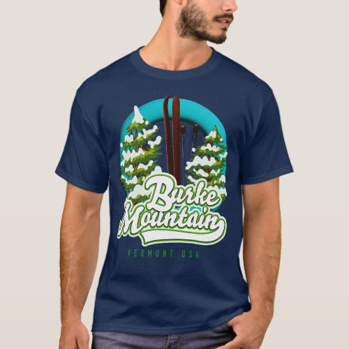 Burke mountain vermont us ski T_Shirt