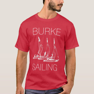 Burke Sailing Dark T-Shirt (Front Only)