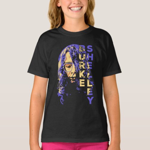 Burke Shelley Face Purple T_Shirt