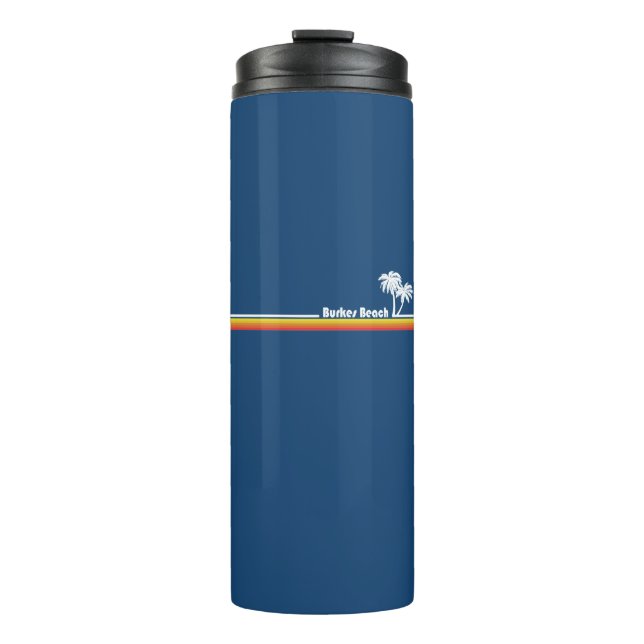 Burkes Beach South Carolina Thermal Tumbler (Front)