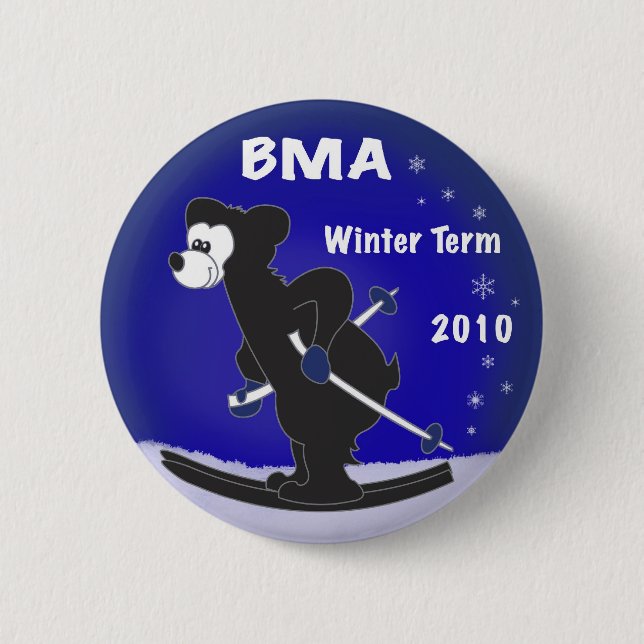 burkie button4.5 pinback button (Front)