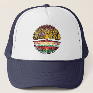 Burkina Faso Burkinabe Spanish Spain Tree Roots Trucker Hat