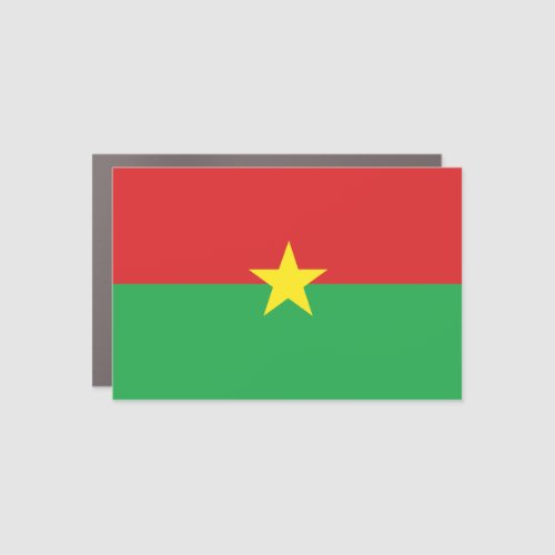 Burkina Faso Car Magnet