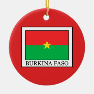 Burkina Faso Ceramic Ornament