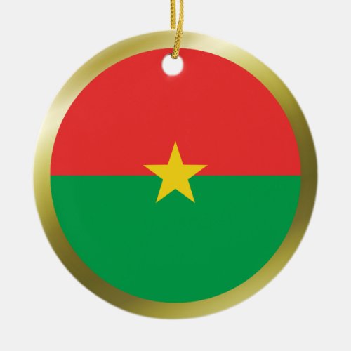 Burkina Faso Flag Ornament