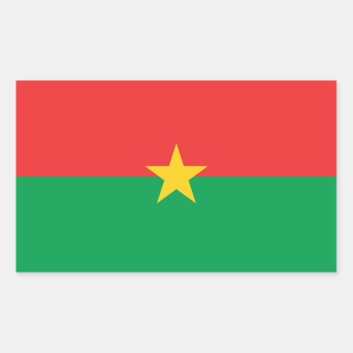 Burkina Faso Flag Sticker
