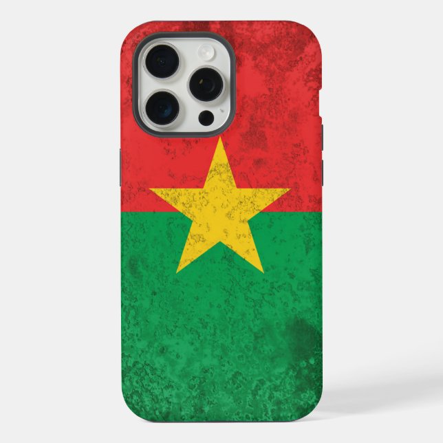 Burkina Faso Iphone Case (Back)