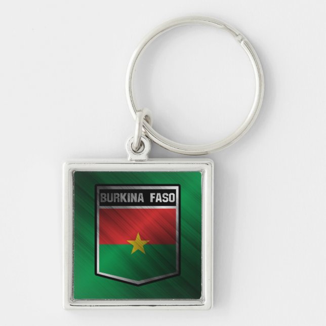 Burkina Faso Keychain (Front)