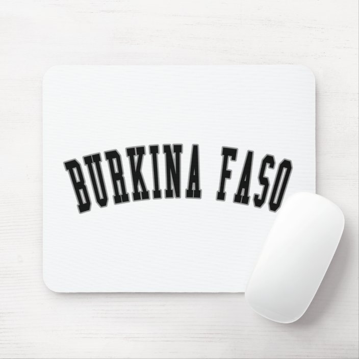 Burkina Faso Mouse Pad