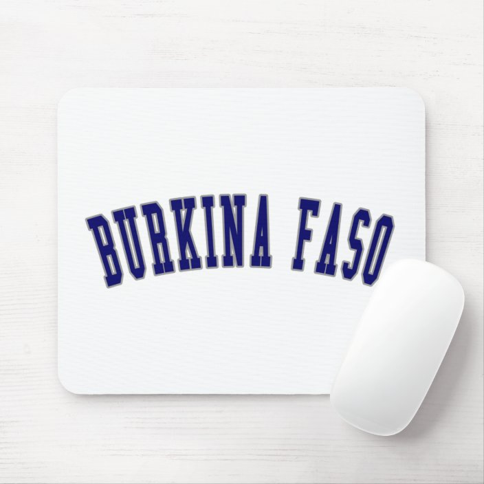 Burkina Faso Mousepad